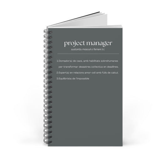 Llibreta "Project Manager"