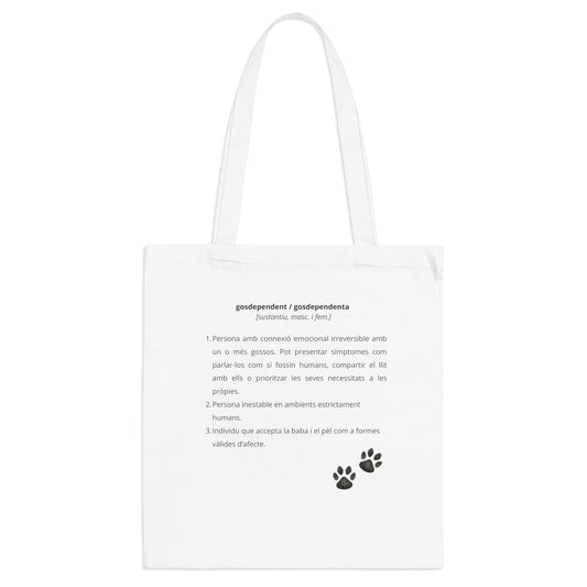Tote bag "gosdependent/ta"