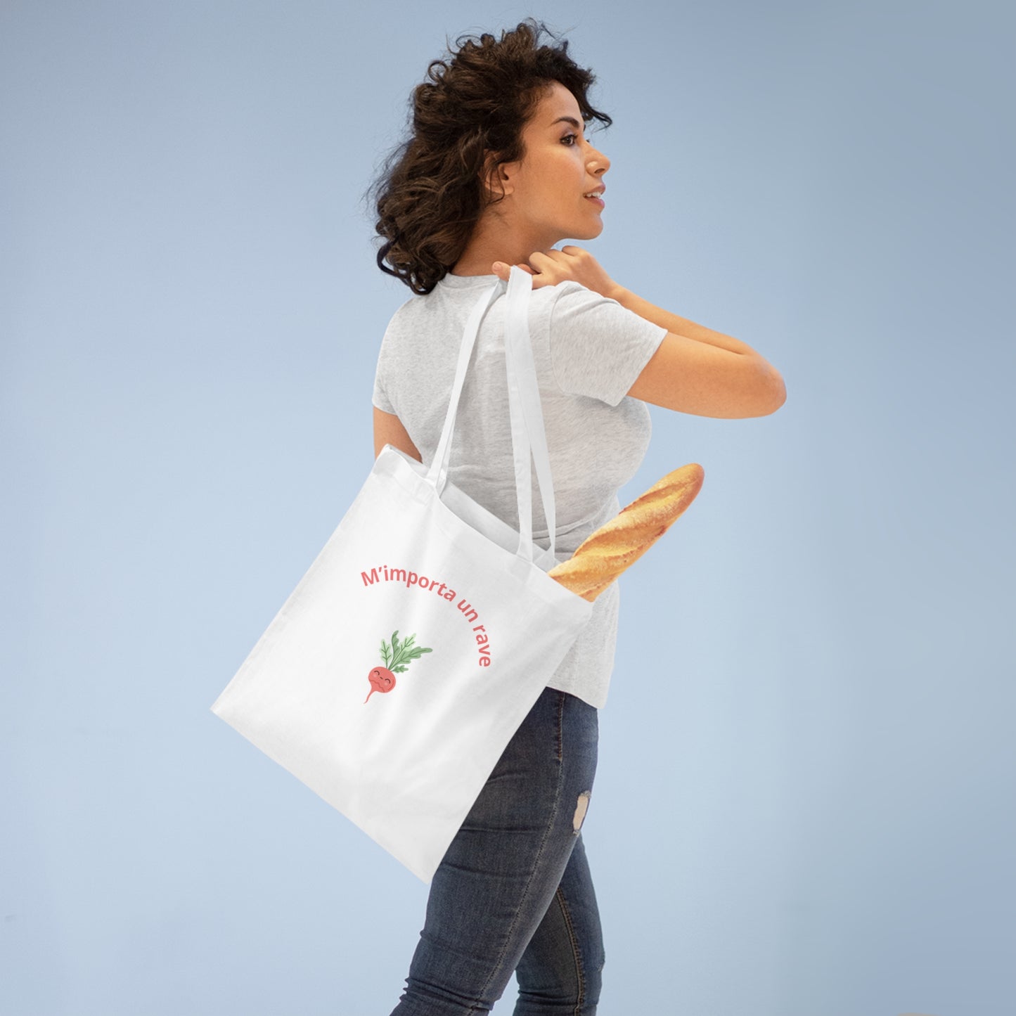 Tote bag "M’importa un rave"