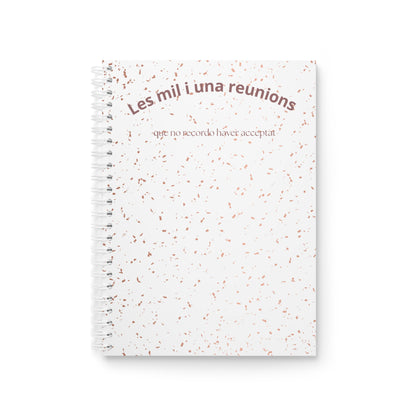 Llibreta - Les mil i una reunions