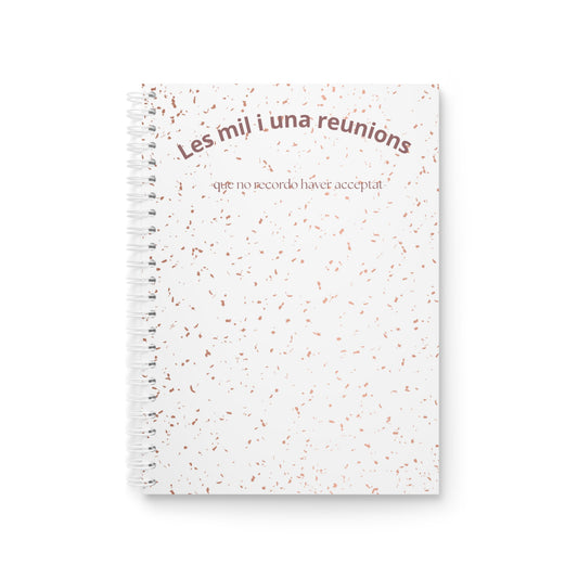 Llibreta - Les mil i una reunions