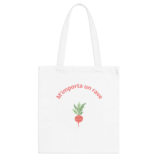 Tote bag "M’importa un rave"