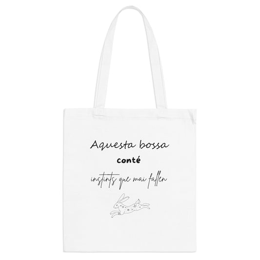 Tote bag "Aquesta bossa conté instints que mai fallen"