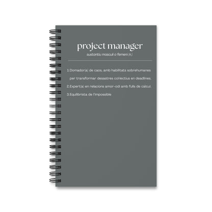 Llibreta "Project Manager"