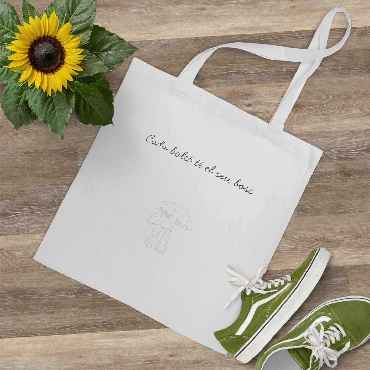 Tote bag "Cada bolet té el seu bosc"