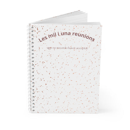 Llibreta - Les mil i una reunions