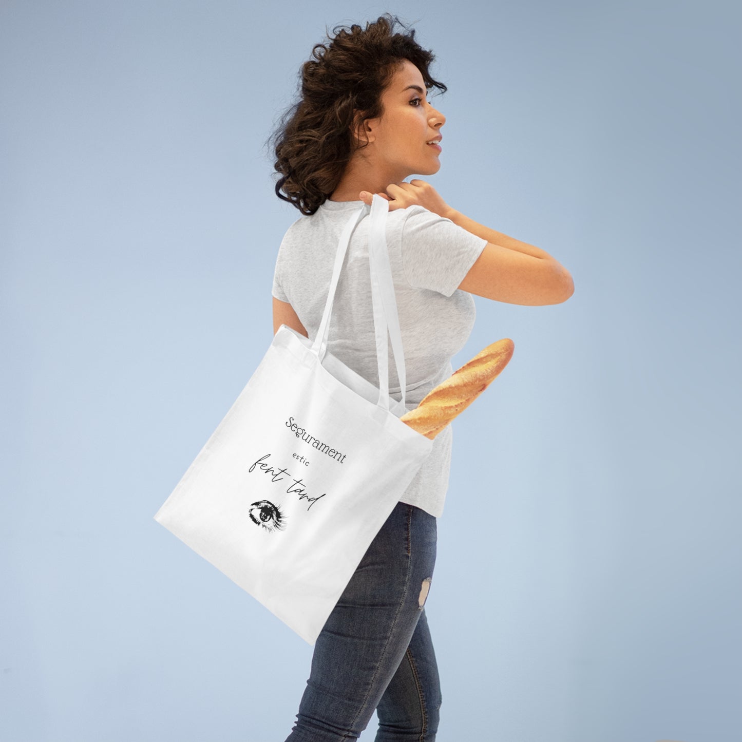 Tote bag "Segurament estic fent tard"
