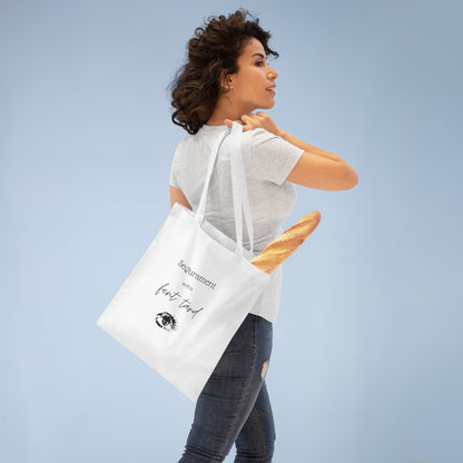 Tote bag "Segurament estic fent tard"